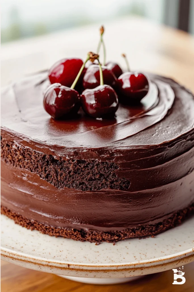 Chocolate Cherry Cake: Your Go-To Dessert for Indulgence and Elegance-1