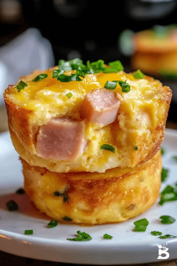 Ham and Cheese Egg Muffins – The Perfect Breakfast Bite-4