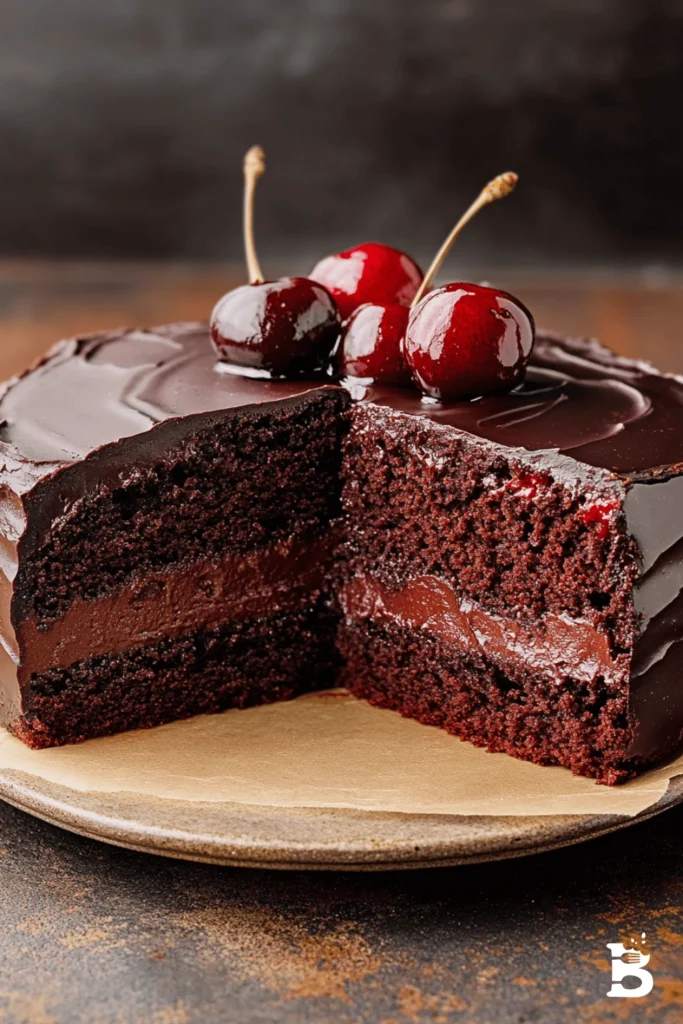 Chocolate Cherry Cake: Your Go-To Dessert for Indulgence and Elegance-3