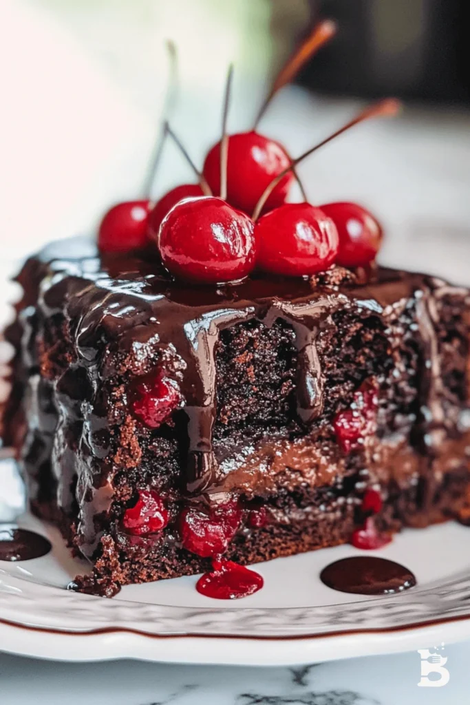 Chocolate Cherry Cake: Your Go-To Dessert for Indulgence and Elegance-5