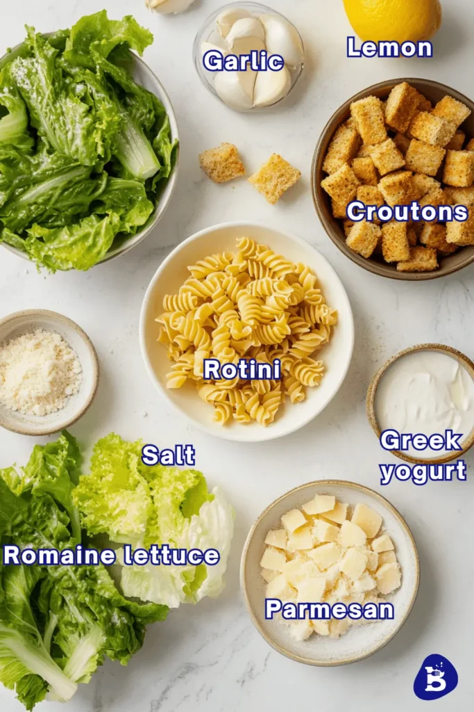 Caesar Salad Pasta A Fusion of Classic Flavors and Comfort-Ingredients