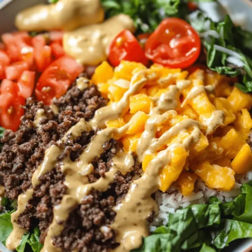 Cheeseburger Bowl Recipe A Delicious Twist on a Classic Favorite