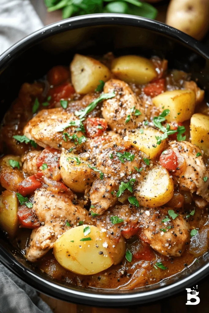 Chicken Potato Crock Pot A Comforting and Effortless Meal-1