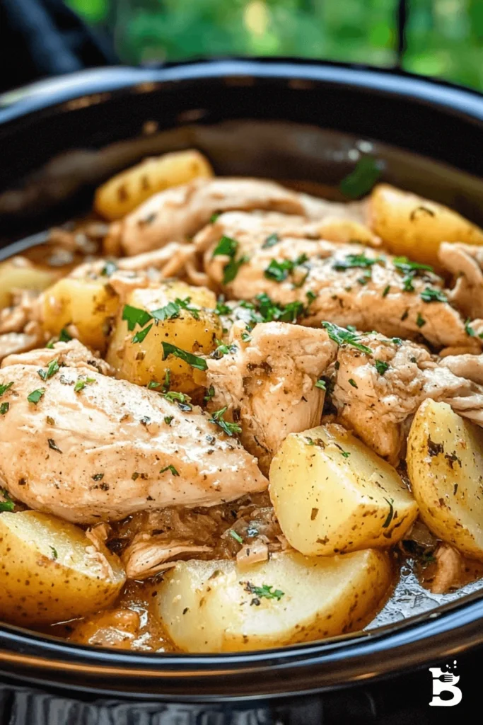 Chicken Potato Crock Pot A Comforting and Effortless Meal-4