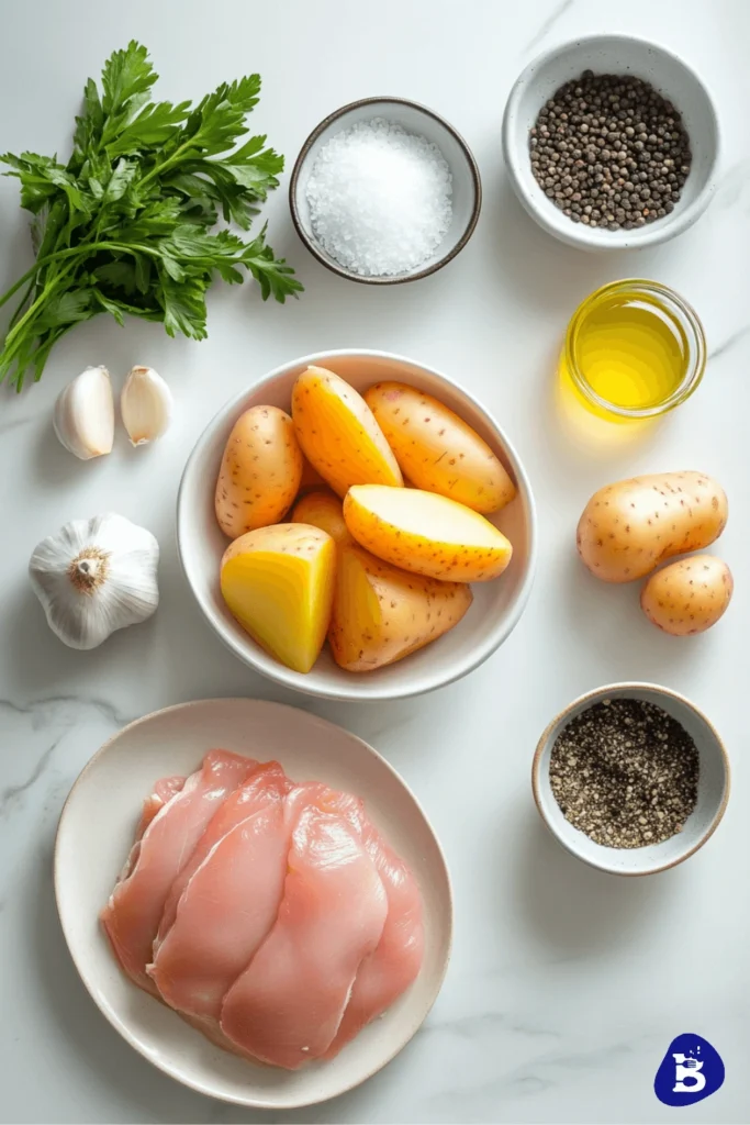 Chicken Potato Crock Pot A Comforting and Effortless Meal-Ingredients