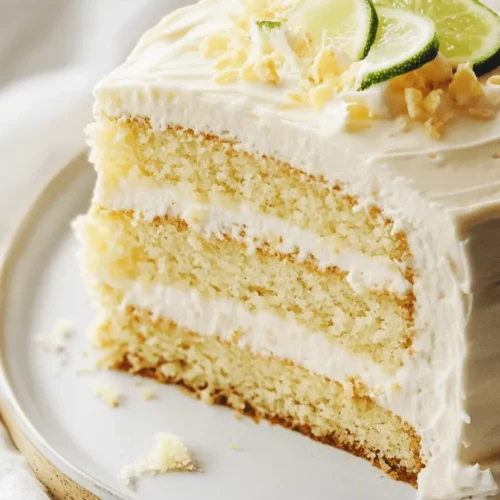 Key lime cake A Tangy, Sweet Delight