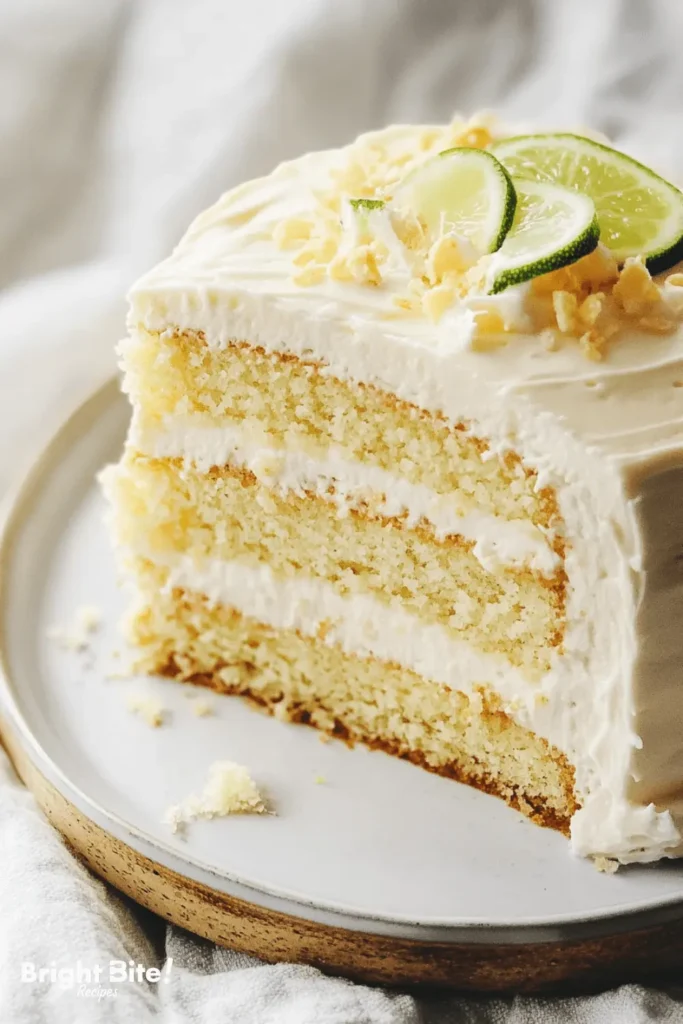 Key lime cake A Tangy, Sweet Delight