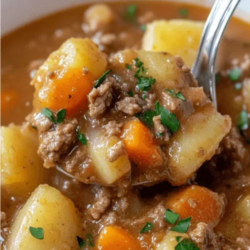 ground beef stew