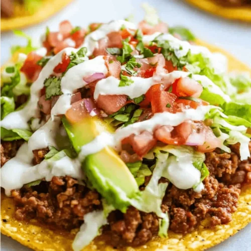 beef tostada recipe
