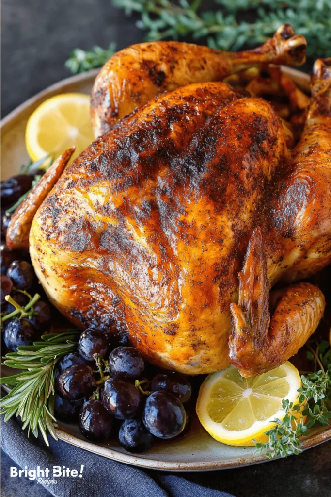 Cajun roasted turkey