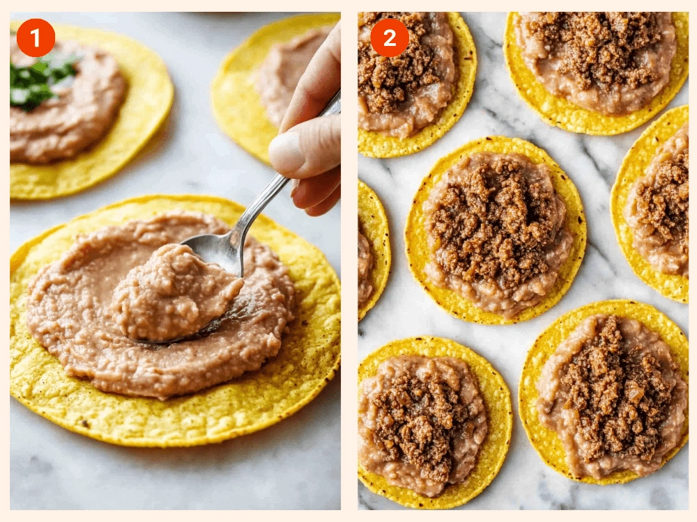 beef tostada recipe-Instructions