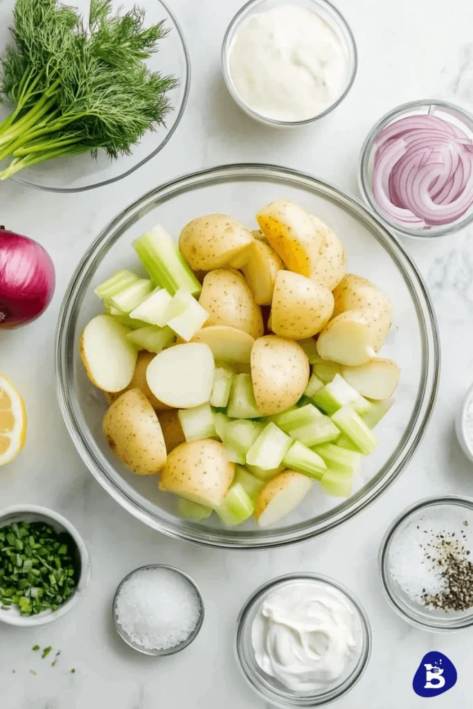 dill potato salad recipe-Ingredients