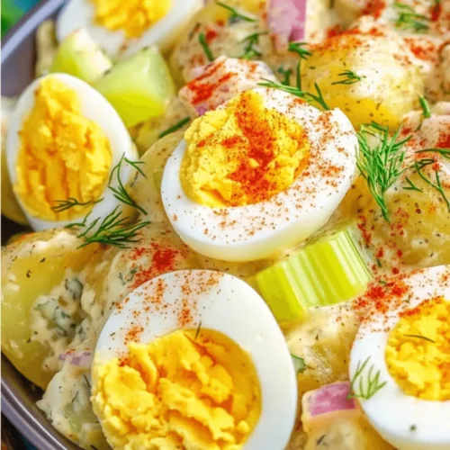 Deviled Egg Potato Salad