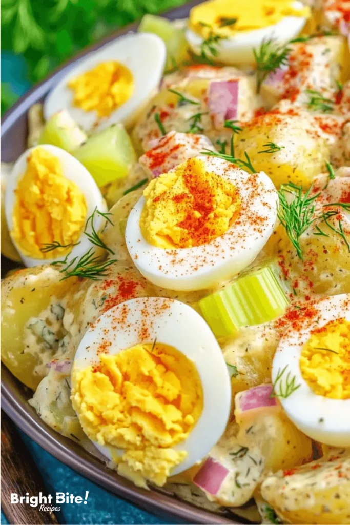 Deviled Egg Potato Salad