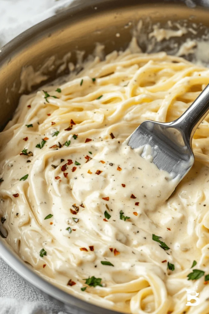 Fettuccine Alfredo-1