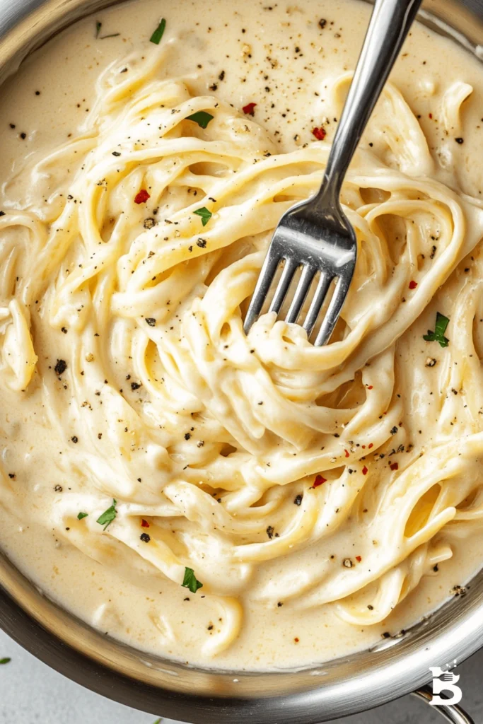 Fettuccine Alfredo-2