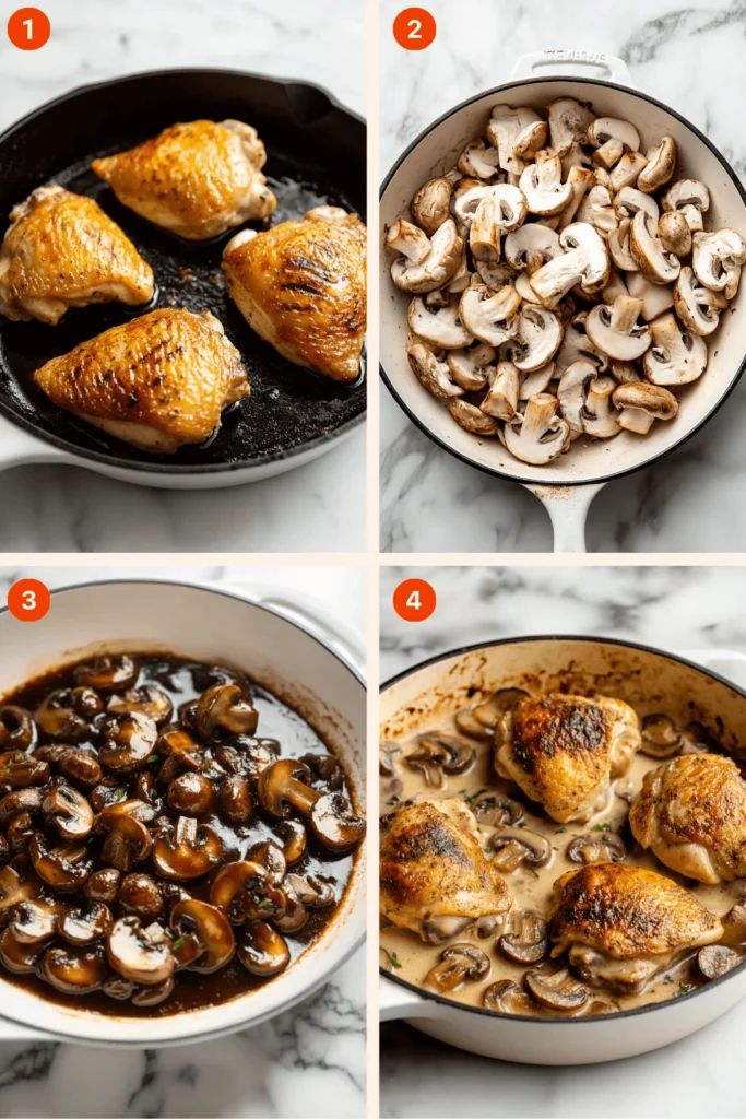 chicken marsala-Instructions